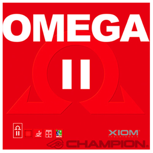 (XIOM) 탁구라켓 라바 OMEGA 2 (오메가 2)