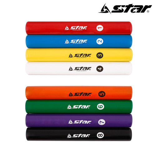 스타 ZR211 릴레이봉 알루미늄 4개입/육상/계주