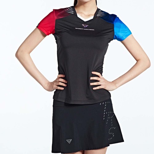 2023 F/W 패기앤코 여성 TRS 기능성 티셔츠 FST-805 여자 운동 스포츠 상의 운동복