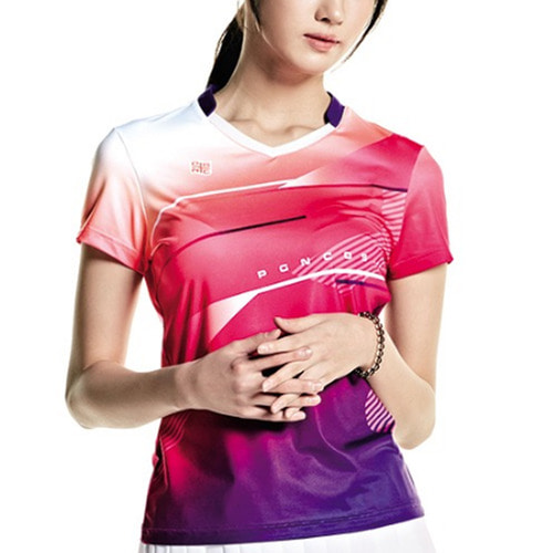 패기앤코 여성 기능성 라운드 반팔 티셔츠 RT-2012 여자 운동 스포츠 상의 운동복