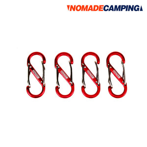 노마드 S카라 비너 4cm 4pcs N-7056/등산고리/캠핑