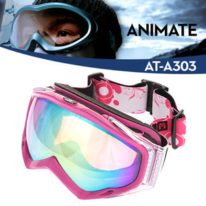 애니메이트 스키/스노우보드 고글 AT-A303 (4가지색상)