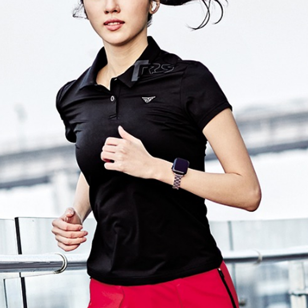 패기앤코 여성 기능성 카라 반팔 티셔츠 FST-696 여자 운동 스포츠 상의 운동복