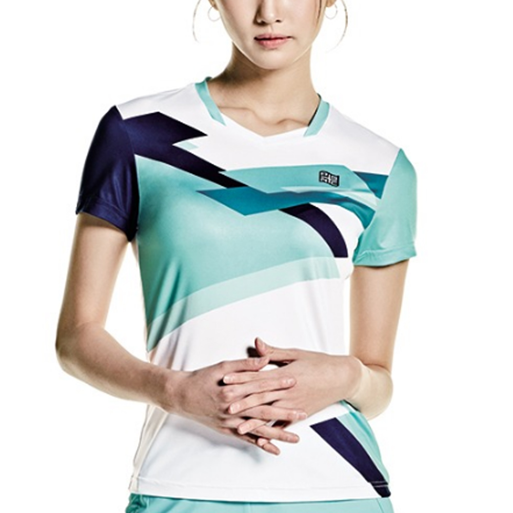 패기앤코 여성 기능성 라운드 반팔 티셔츠 RT-2013 여자 운동 스포츠 상의 운동복