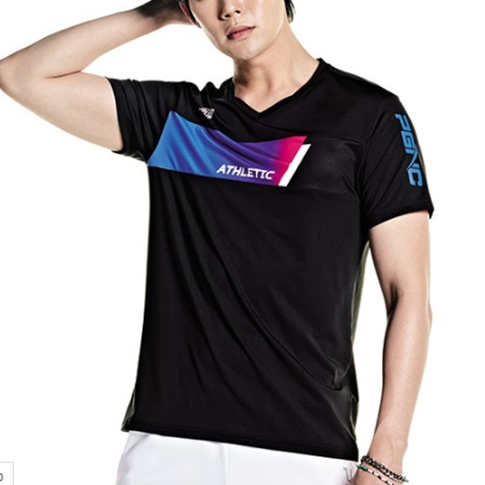패기앤코 남성 기능성 라운드 반팔 티셔츠 RT-1017 남자 운동 스포츠 상의 운동복