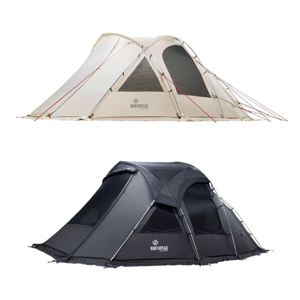 (브랜드 고별전)노스피크 클리브랜드 텐트 4인용 캠핑 거실형