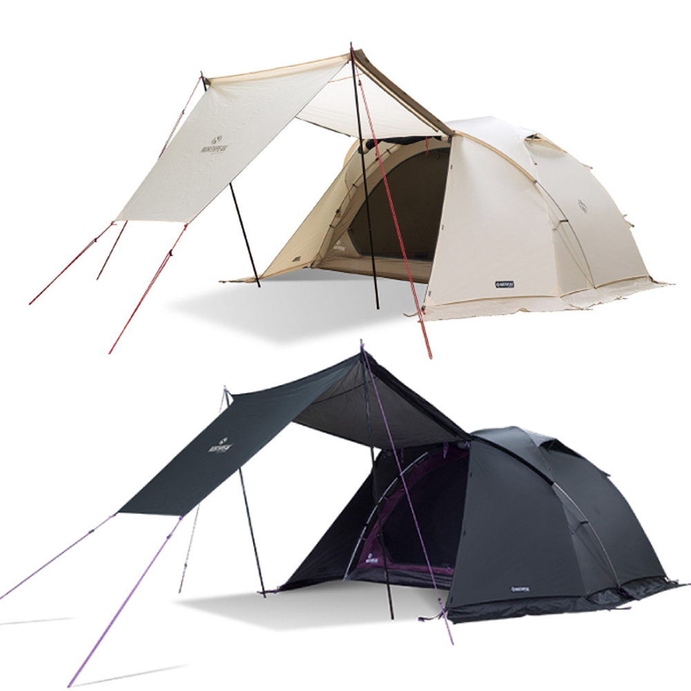 (브랜드 고별전)노스피크 나르시스돔 EX 플러스 텐트 4인용 캠핑 패밀리