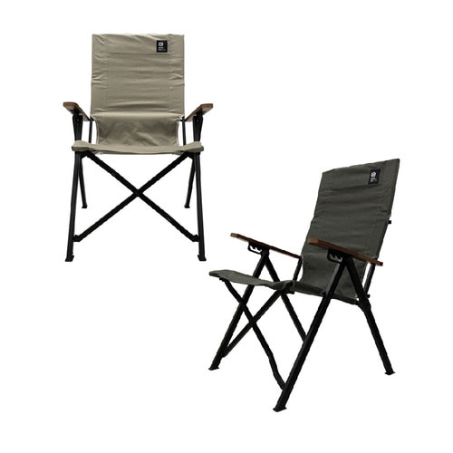 노마드 오크우드슬라이딩체어 N-8384/N-8385 접이식의자 캠핑 의자